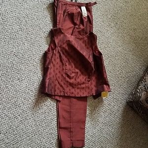 NWT 100% Silk pant suit